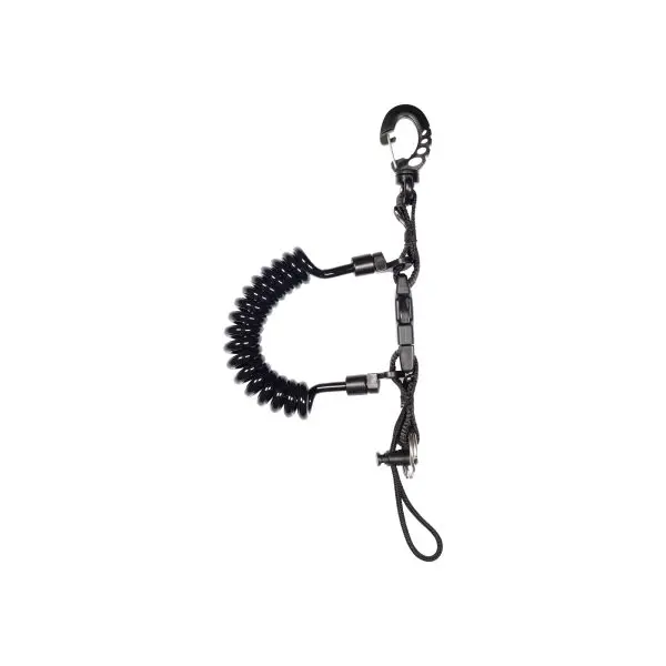 Spiral Lanyard with Ring