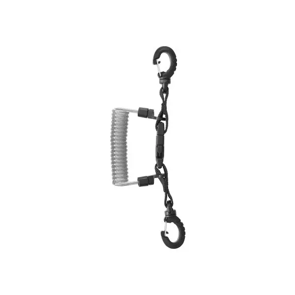 Lanyard Stainless Steel Spiral w/ring