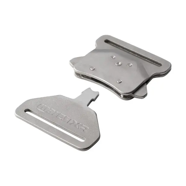 Metal Buckle Aluminum Silver- XR Line - Image 2
