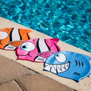 Junior Character Silicone Cap Assorted